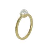 Fingerring von skagen, in der Farbe Gold, aus Edelstahl, andere Perspektive, Vorschaubild