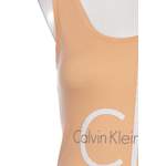 Top von Calvin Klein Jeans, in der Farbe Orange, aus Baumwolle, andere Perspektive, Vorschaubild