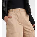 Shorts von Moncler, in der Farbe Beige, andere Perspektive, Vorschaubild