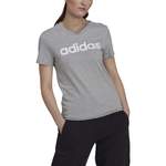 T-Shirt von Adidas, in der Farbe Grau, aus Baumwolle, Vorschaubild