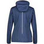 Softshelljacke von Meru, in der Farbe Blau, aus Polyester, andere Perspektive, Vorschaubild