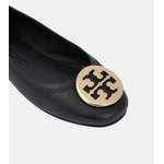 Slipper von TORY BURCH, in der Farbe Schwarz, aus Leder, andere Perspektive, Vorschaubild