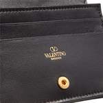 Geldbörse von Valentino Garavani, in der Farbe Schwarz, aus Leder, andere Perspektive, Vorschaubild