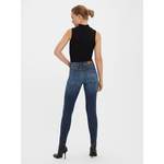 Push-Up Jeans von Vero Moda, in der Farbe Blau, aus Baumwolle, andere Perspektive, Vorschaubild