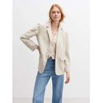 Blusenblazer von Opus, in der Farbe Beige, aus Polyester, andere Perspektive, Vorschaubild