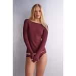 Shirt von Intimissimi, in der Farbe Rot, aus Modal, andere Perspektive, Vorschaubild