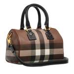 Henkeltasche von Burberry, in der Farbe Braun, aus Textil, andere Perspektive, Vorschaubild