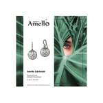 Ohrhänger von Amello, in der Farbe Weiss, aus Edelstahl, andere Perspektive, Vorschaubild