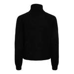 Rollkragenpullover von Pieces, in der Farbe Schwarz, aus Polyester, andere Perspektive, Vorschaubild