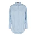 Klassische Bluse von MOS MOSH, in der Farbe Blau, aus Baumwolle, Vorschaubild