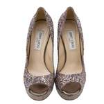 Klassische Pump von Jimmy Choo Pre-owned, Mehrfarbig, andere Perspektive, Vorschaubild