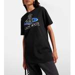 T-Shirt von Vivienne Westwood, in der Farbe Schwarz, andere Perspektive, Vorschaubild