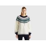 Benetton, Jacquard-pullover der Marke United Colors of Benetton