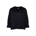 Klassische Bluse von Seidensticker, in der Farbe Schwarz, aus Baumwolle, Vorschaubild