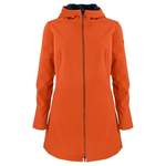 Softshelljacke von Elkline, in der Farbe Orange, aus Polyester, andere Perspektive, Vorschaubild