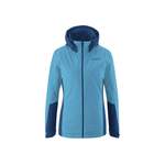 Softshelljacke von maier sports, in der Farbe Blau, andere Perspektive, Vorschaubild