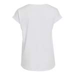 T-Shirt von Vila, in der Farbe Weiss, aus Polyester, andere Perspektive, Vorschaubild