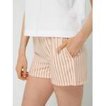 Shorts von Only, in der Farbe Orange, aus Polyester, andere Perspektive, Vorschaubild