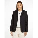 Longblazer von Tommy Hilfiger, in der Farbe Schwarz, aus Polyester, andere Perspektive, Vorschaubild