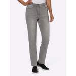 5-Pocket-Jeans von Casual Looks, in der Farbe Grau, aus Baumwolle, andere Perspektive, Vorschaubild