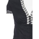 Klassische Bluse von Ted Baker, in der Farbe Schwarz, aus Baumwolle, andere Perspektive, Vorschaubild