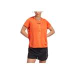 Laufshirt von adidas performance, in der Farbe Orange, aus Polyester, andere Perspektive, Vorschaubild