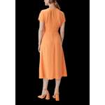 Maxikleid von comma, in der Farbe Orange, aus Viskose, andere Perspektive, Vorschaubild