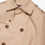 Trenchcoat von Brooks Brothers, in der Farbe Beige, aus Baumwolle, andere Perspektive, Vorschaubild