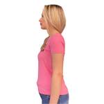 T-Shirt von Moschino, in der Farbe Rosa, andere Perspektive, Vorschaubild