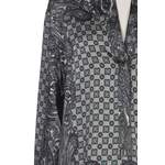 Klassische Bluse von ZARA, in der Farbe Grau, andere Perspektive, Vorschaubild