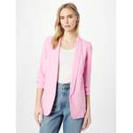 Kurzblazer von Pieces, in der Farbe Rosa, aus Polyester, andere Perspektive, Vorschaubild