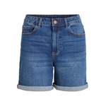Shorts von Vila, in der Farbe Blau, aus Baumwolle, andere Perspektive, Vorschaubild