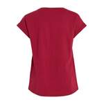 T-Shirt von Vila, in der Farbe Rot, aus Polyester, andere Perspektive, Vorschaubild