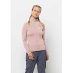 Sweatshirt von Jack Wolfskin, in der Farbe Rosa, aus Fleece, andere Perspektive, Vorschaubild