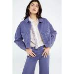 Jeansjacke von Fabienne Chapot, in der Farbe Lila, aus Denim, andere Perspektive, Vorschaubild
