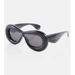 Sonstige Sonnenbrille von Loewe, in der Farbe Schwarz, andere Perspektive, Vorschaubild