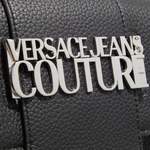 Sonstige Handtasche von Versace Jeans Couture, in der Farbe Schwarz, aus Textil, andere Perspektive, Vorschaubild