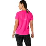 T-Shirt von ASICS, in der Farbe Schwarz, aus Polyester, andere Perspektive, Vorschaubild