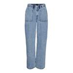 Weite Jeans von Vero Moda, in der Farbe Blau, aus Baumwolle, Vorschaubild