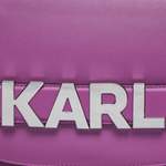 Umhängetasche von Karl Lagerfeld, in der Farbe Rosa, aus Textil, andere Perspektive, Vorschaubild