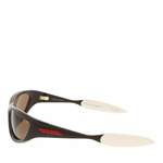 Sonstige Sonnenbrille von Bottega Veneta, in der Farbe Braun, aus Polyester, andere Perspektive, Vorschaubild