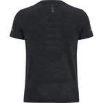 Laufshirt von Under Armour, in der Farbe Schwarz, aus Polyester, andere Perspektive, Vorschaubild