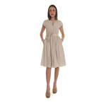 Kleid von Woolrich, in der Farbe Beige, andere Perspektive, Vorschaubild