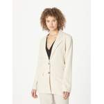 Kurzblazer von Selected Femme, in der Farbe Beige, aus Polyester, andere Perspektive, Vorschaubild