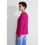 Strickjacke von Street One, in der Farbe Rosa, aus Polyester, andere Perspektive, Vorschaubild