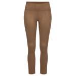 Leggings von Lascana, in der Farbe Braun, aus Polyester, andere Perspektive, Vorschaubild