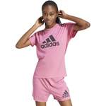 T-Shirt von Adidas, in der Farbe Rosa, aus Polyester, andere Perspektive, Vorschaubild