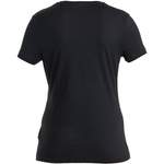 T-Shirt von Icebreaker, in der Farbe Schwarz, aus Wolle, andere Perspektive, Vorschaubild