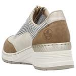 Plateau Sneaker von Rieker, in der Farbe Beige, andere Perspektive, Vorschaubild