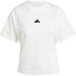 Funktionsshirt von adidas Sportswear, in der Farbe Weiss, aus Polyester, andere Perspektive, Vorschaubild